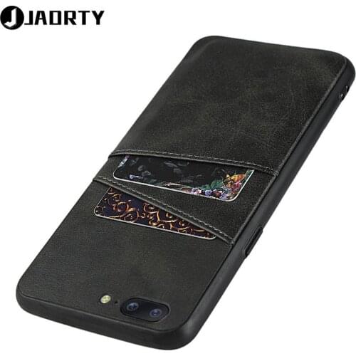 Mobile Phone Case Cover for OnePlus 5 Leather Silicone Shockproof Case With Card Pocket