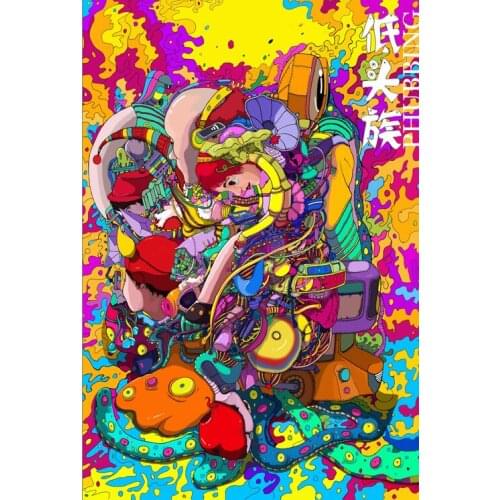 Low head The wooden puzzle 1000 pieces ersion jigsaw puzzle white card adult childrens educational toys