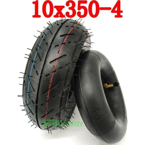 Scooter Mini moto part 10x350-4 inner and outer tyre 10x3.50-4 tube tire Mini Moto for 4 inch wheel hub