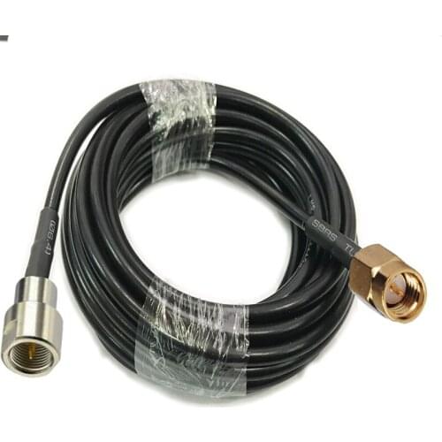 LMR195 Cable SMA Male to FME Male Connector RF Coaxial Extension Jumper Cable 50ohm 1m 3m 5m 10m 15m 20m 30m