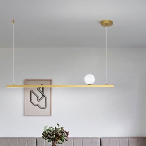 New Quality Nordic Creative Aluminum Alloy Led G9 Pendant Light For Living Room Coffee Shop Restaurant Decorations Lumina