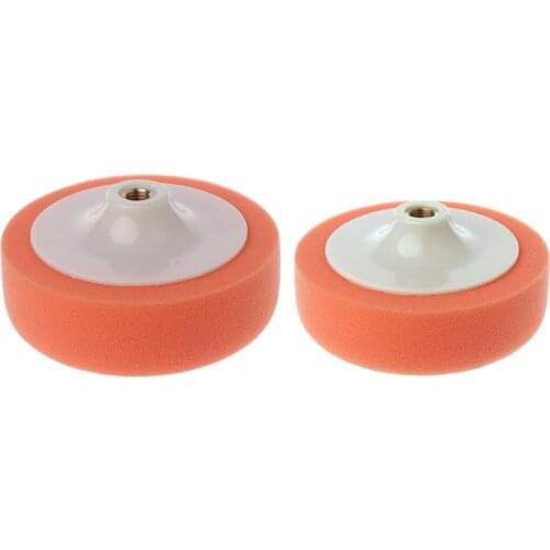 6 Inch 15cm Auto Car Polishing Buffing Polishing Pad Sponge Wheel Waxing Orange