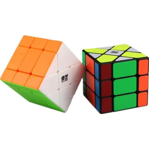 Qiyi XMD 3x3 Fisher Windmill Axis Magic Cube Puzzle Speed Mofangge XMD Professional Educational Toy for Children