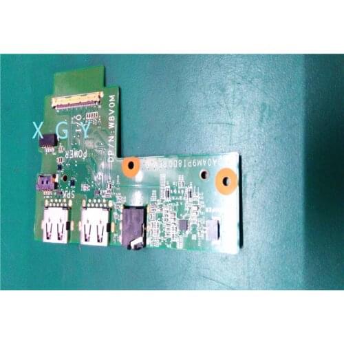FOR DELL 7557 7559 USB Audio Jack Board WITH CABLE 04RHP0 4RHP0 DA0AM9PI8D0 WORKS 100% test OK