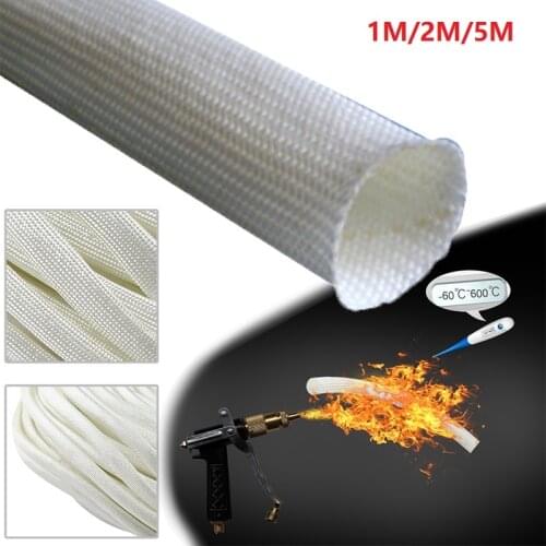 22mm&24mm Exhaust Pipe Glass Fibre Thermal Hose Insulation Exhaust Lagging Cover Durable For Webasto/Eberspacher Heaters