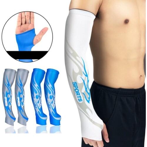 1 pair of sports sleeves, thin, breathable, men and women outdoor riding, climbing sun protection, ice sleeve arm guards