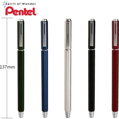 1Pcs Pentel Gel Pen 0.5mm BLN665 Metal Needle Tip Office Signature Pen Student Exam with Quick Dry Water Pen