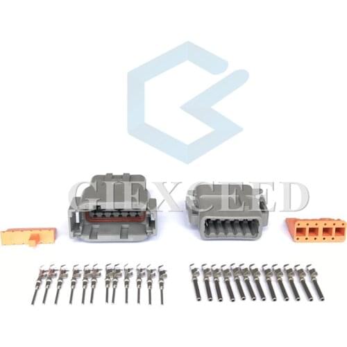 12 Pin DTM DTM04-12P / ATM04-12P DTM06-12S / ATM06-12S Auto Deutsch Connector Automotive Connectors With Pins