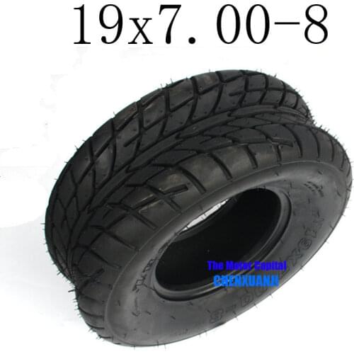 2019 Hot Sale Good Quality GO KART KARTING ATV UTV Buggy 19X7.00-8 Inch Wheel Tubeless Tyre Tire