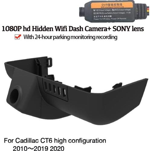 Car DVR Wifi Video Recorder Dash Cam Camera For Cadillac CT6 high configuration 2019 2020 Night Vision high quality hd 1080P