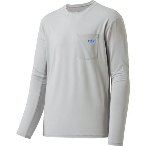 Bassdash Fishing Hiking Sports Shirts Men’s UPF 50+ Performance Long Sleeve T-Shirt UV Sun Protection