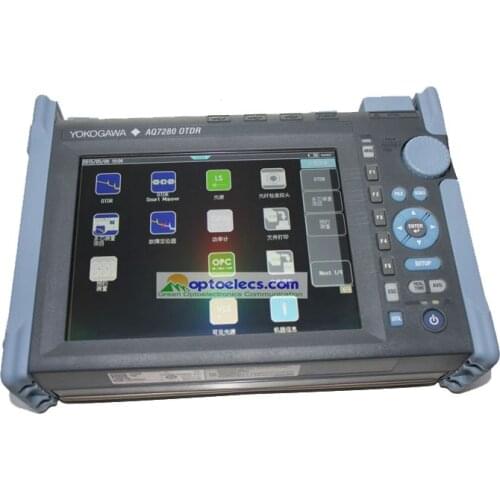 DHL Free Shipping Yokogawa AQ7280/ AQ7282A Single Mode Handheld OTDR 1310/1550nm 38/36dB dynamic range