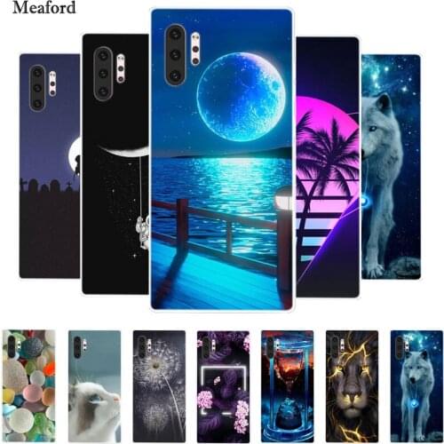 For Samsung Note 10 Plus Case Soft Silicone Fundas Phone Case For Samsung Galaxy Note 10 Note10+ Cover Bumper Note 10 Lite Coque