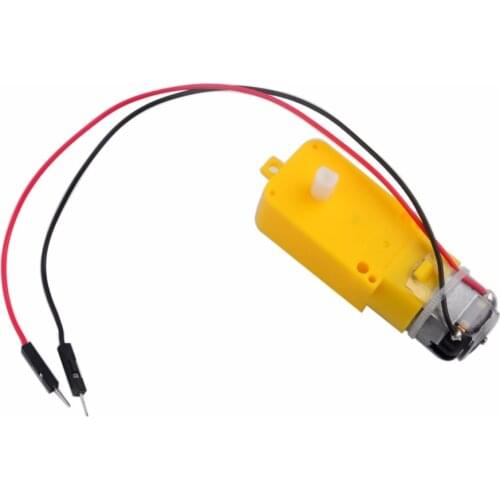 DC Gearbox Motor TT Motor 200RPM DC 3-6V for Arduino Smart Car 1:48 Male Connector RCmall