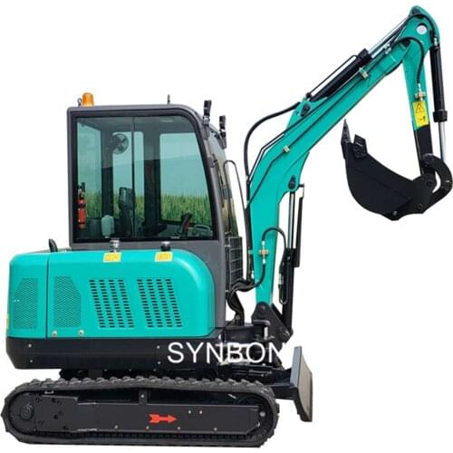 SYNBON CE EPA China Mini Hydraulic Excavator Small Mini Digger 3Ton For Agricultural