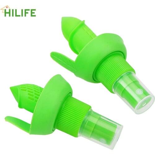 HILIFE Lemon Sprayer For Cook Steak Chicken Salad Drinks Orange Juice Squeeze 2Pcs/set Hand Juicer Fruit Juice Citrus Spray