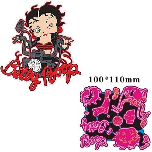 Metal Cutting Dies girl DIY Scrapbooking Paper Cards Decorative Craft Embossing