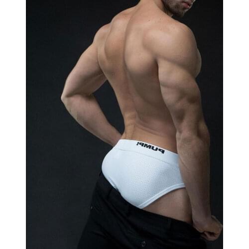 Soft Cotton Gay Sexy Underwear Men Jockstrap Briefs LOGO Sissy Men Bikini Mens Underwear Mens Underwear Gift Gay Underwear