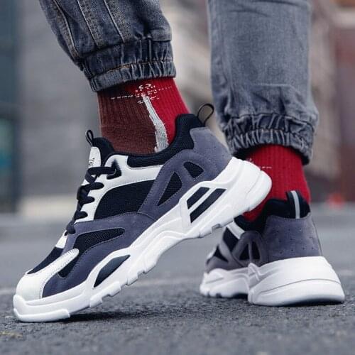 2021 New High end Breathable Lightweight rubber sole mens shoes sports casual shoes mesh shoes Men Casual Shoes
