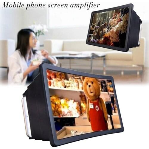 New F2 mobile phone amplifier HD radiation protection magnifying glass 3D mobile phone video magnifying glass