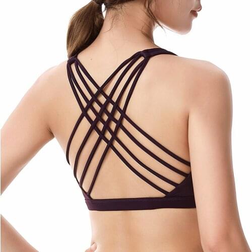 Gathering Plus Size Push Up Shockproof Running Sports Bra No Steel Ring Sujetador Deportivo New Classic Crossing Fitness Women