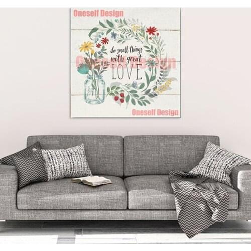 Family 5d diamond embroidery love 5d diamond mosaic sale diamond painting full square decor for home livingtoom wall sticker