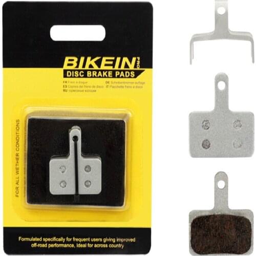 2 Pairs Silver MTB Resin Disc Brake Pads For Shimano M375 M395 M416 M445 M446 M485 M495 M515 M525 Tektro Orion Auriga Pro