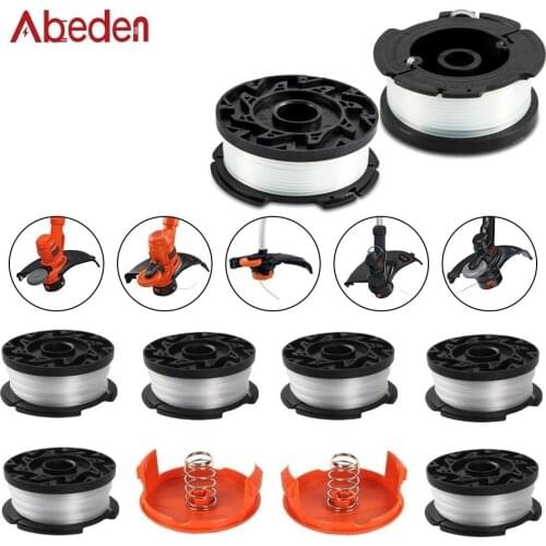 30ft 0.065” String Trimmer Spool Replacement Spool Scap Cover for Black Decker AF-100 Line String spring Trimmer Weed Eater