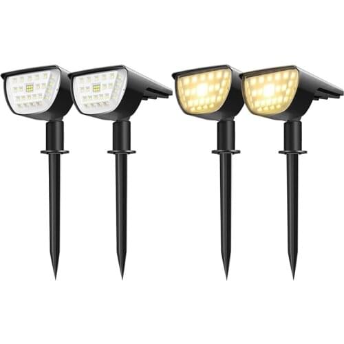 Solar Spot Lights Outdoor Solar Lights Solar Landscape Spotlight Wall Outdoor Solar Powered Wall Lights For Porch Yard