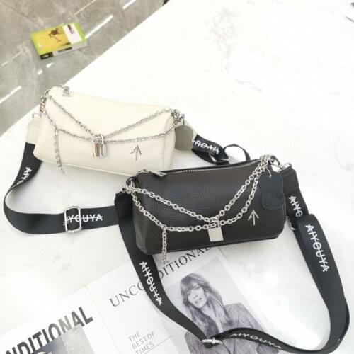 Fashion designer Shoulder Bags Retro Casual Women Totes crossbody bags Female Genuine Leather white Chain Handbag for Women 2021