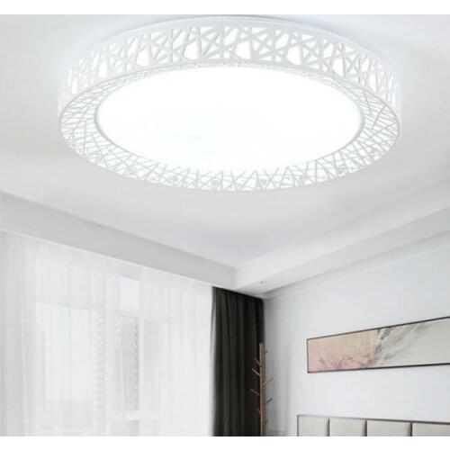 Modern Simple Birds Nest LED Invisible Ceiling Light For Home Living Room Bedroom Convenient Restaurant