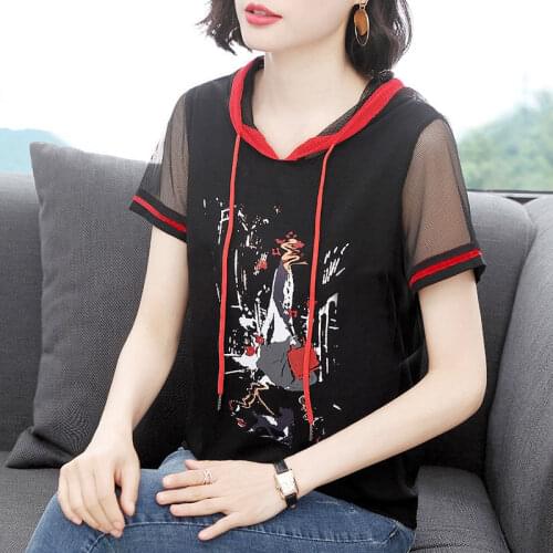 Женские футболки с капюшоном Tuoweey China At AliExpress