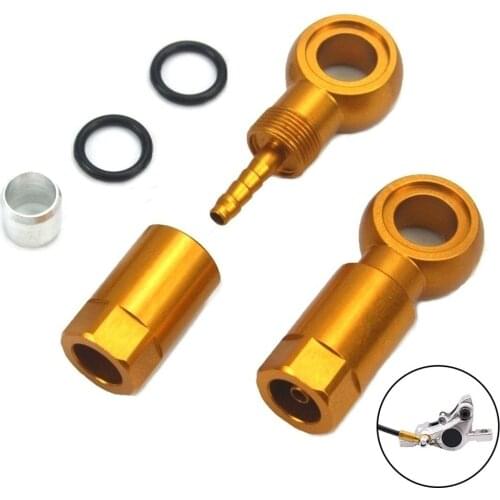 Bicycle Hydraulic Disc Brake Tubing Set Olive Head Connector Five-wire Body BH90 For SLX XT Cycling Brake Accessories