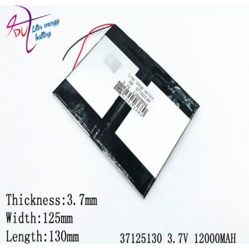 3.7V 37125130 40125130 12000 mah Liter energy battery Q909 t66 Q9 MOMO11 bird 37*125*130mm