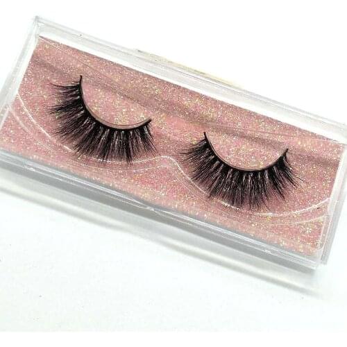 3d mink eyelashes hot sale natural long daily use eye make up full strip lashes 3d mink eyelash with wholesale price