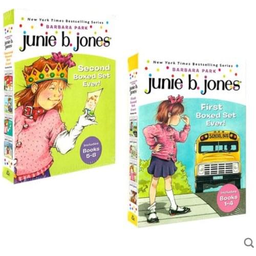 6-9 year 8 book/set Junie B. Jones Kid Childrens English picture books stories chapters books Childrens English comic books