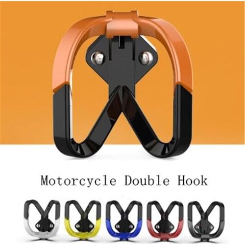 Motorcycle Accessories Double Hook Aluminum Alloy Universal Scooter Modified Item Hook Riding Storage Pendant Double Hook