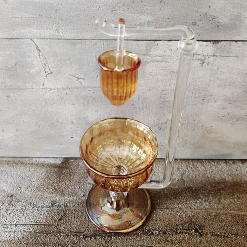 Aroma Diffuser Aromatherapy Diffuser Blown Glass Crafts Object Essential Oil Burner Holder Christmas Decoration Table Decoration Candle Glass Fragrance Aromatherapy Diffuser Elegant Home Party Wedding Decoration