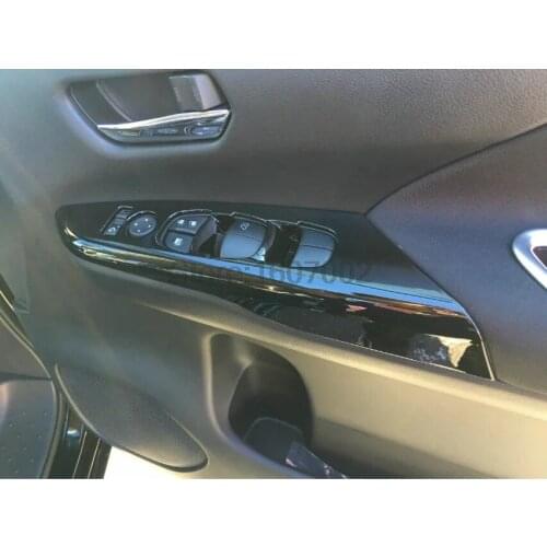 For NISSAN SERENA Suzuki Landy C27 2016 2017 ABS chrome paintings armrest door window lifer switch trim only right-hand drive