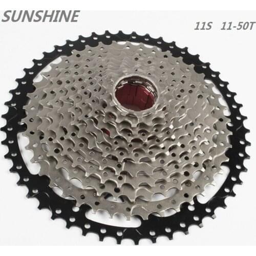 SUNSHINE Cassette Freewheel 11-50T 11 Speed Bicycle Mountain Tool MTB Flywheel Bike Parts Racing version