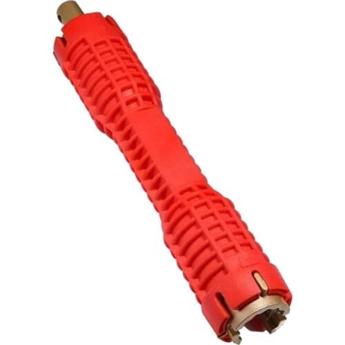 Pipe Wrench Faucet & Sink Install Tool Kitchen Bathroom Multi-function Pipe Wrench Red