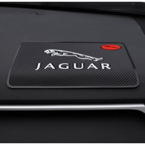 1Pcs Car Dashboard Non-Slip Mat PVC Silicone Anti-Slip Pad For Jaguar XEL XFL XF F-TYPE F-PACE E-PACE I-PACE
