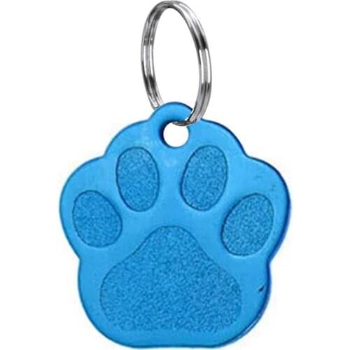 Creative Anti-Lost DogS Name ID Tags Personalized Double Sided Puppy Kitten Name Tag Keychain With Ring Pet Dogs Accessories