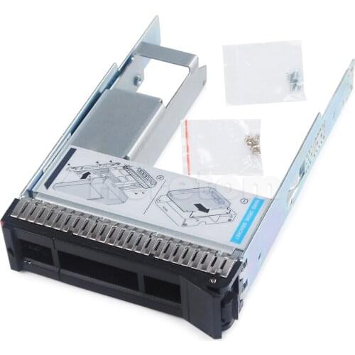 Heretom 3.5" Hard Drive Tray Caddy SM17A06251 + 2.5" to 3.5" HDD Adapter Bracket For Lenovo SR650 SR550 SR590