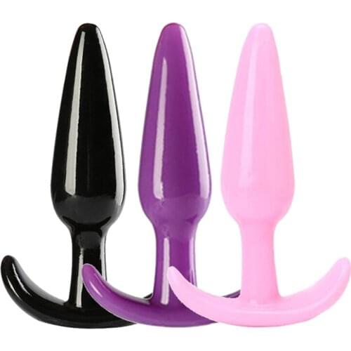 Mini Anal Plug juguetes sexuales, Beginners Anal Bliss! Soft TPR Butt plug for Mens Womens Anal Sex Toys