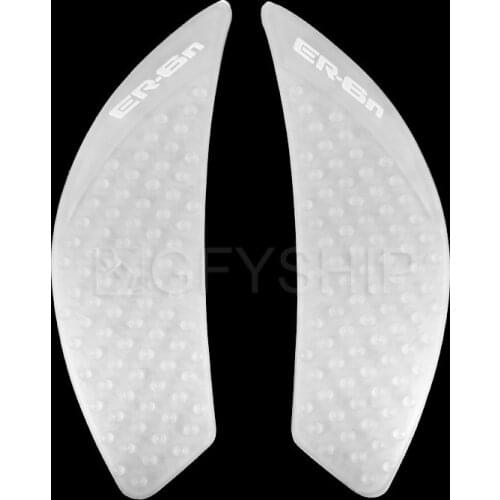 For Kawasaki ER6N 2006 to 2016 2017 2018 2019 ER6N Ninja 650r Stickers Motorcycle Tank Pad Anti slip Stickers Knee Grip Decals