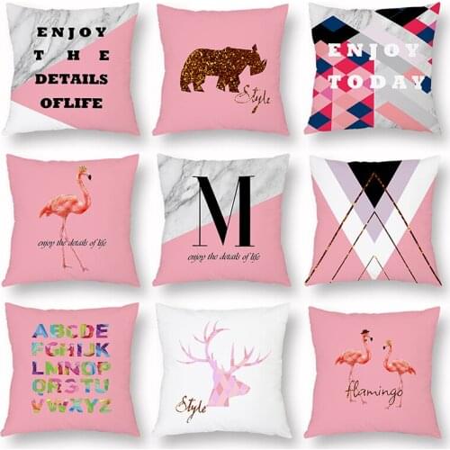 Cushion Cover Home Decoration Throw Pillowcases for Pillows Livingroom Modern Luxury Personalized Gift 45x45 Scandinavian Style