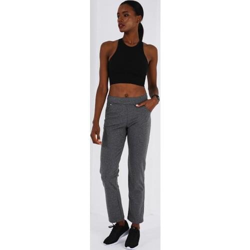 Grey Straight Leg Womens Sweatpants