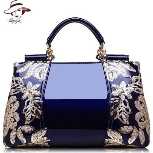 SHYOJO Womens Shiny Bags