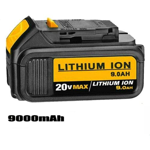 18V 6.0Ah DCB200 Replacement Li-ion Battery for DeWalt 20V MAX XR DCB205 DCB201 DCB203 Dewalt Power Tool Batteries